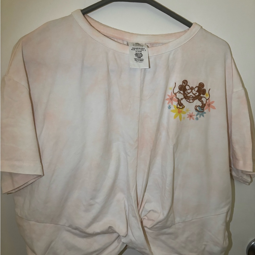 Disney Light Pink Mickey Mouse T-Shirt